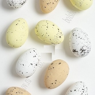 Пасхальный декор "Яйца" 4*6 см SF-5005, 3 цвета фото, картинки