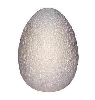 Пенопластовое яйцо шероховатое 12*9 см фото, картинки