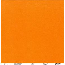 Текстурированная бумага 235г/м2, 305х305мм, 1 лист, Морковный  фото
