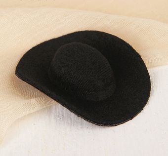 Шляпа для игрушек, размер 6*6,8*2 см, цвет черный   3488146 фото, картинки