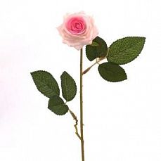 270581 Цветок искусственный "Роза" (силиконовое покрытие), H53 см фото