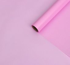 Бумага тишью водоотталкивающая с ламинацией, цвет светло-розовый, 58 см х 5 м 75 микрон 4608850 фото