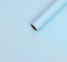 Бумага тишью с ламинацией, цвет светло-голубой, 58 см х 5 м 75 микрон 4608869 фото