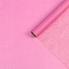 Бумага упаковочная тишью, розовая, 0,6 х 10 м 6937146 фото