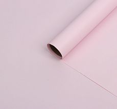 Бумага тишью с ламинацией, цвет светло-розовый, 58 см х 5 м 75 микрон 4608865 фото